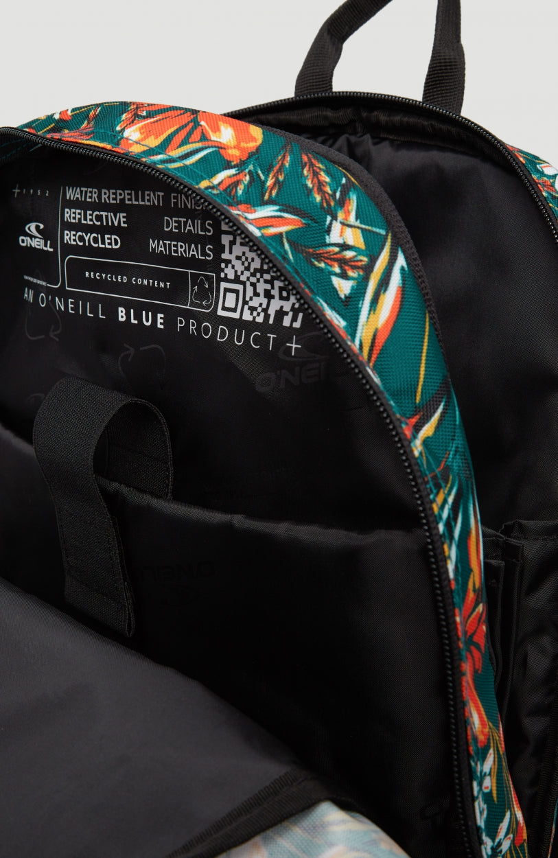 Wedge Rucksack | Flower Wall