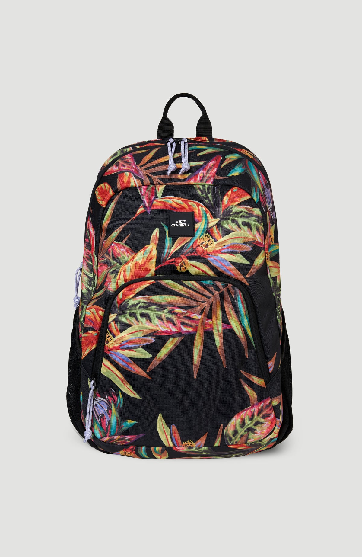 Wedge Rucksack | Black Flower