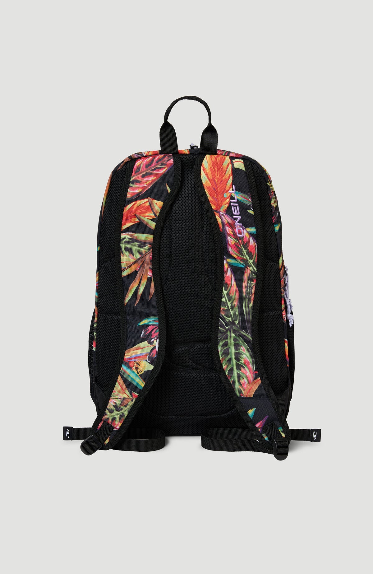 Wedge Rucksack | Black Flower