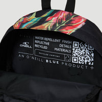 Coastline Mini Rucksack | Black Flower